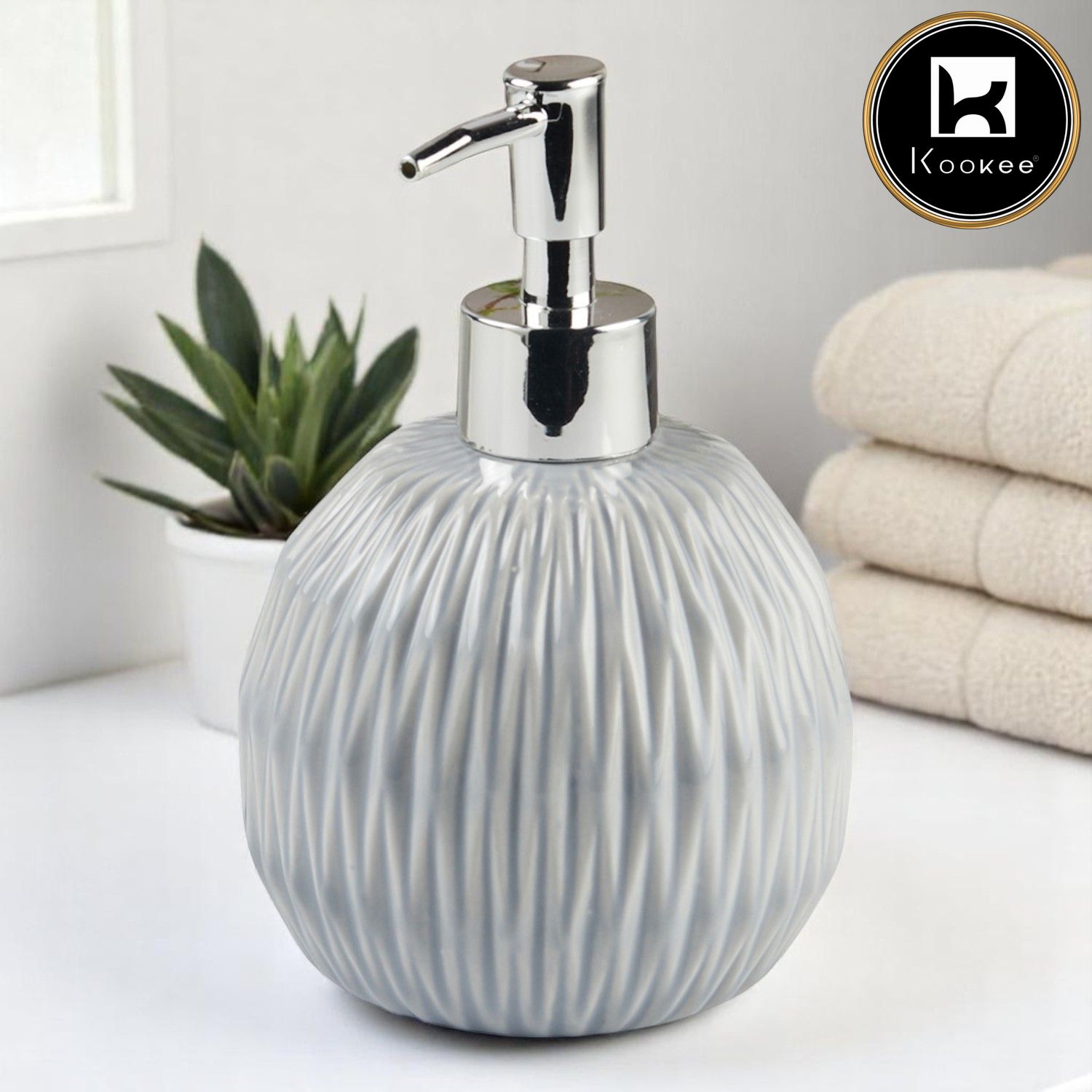 Kookee Ceramic Soap Dispensers, 1 piece (11107-SD)