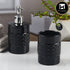 Ceramic Bathroom Accessories Set of 2 with Soap Dispenser (11109)