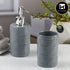 Ceramic Bathroom Accessories Set of 2 with Soap Dispenser (11113)