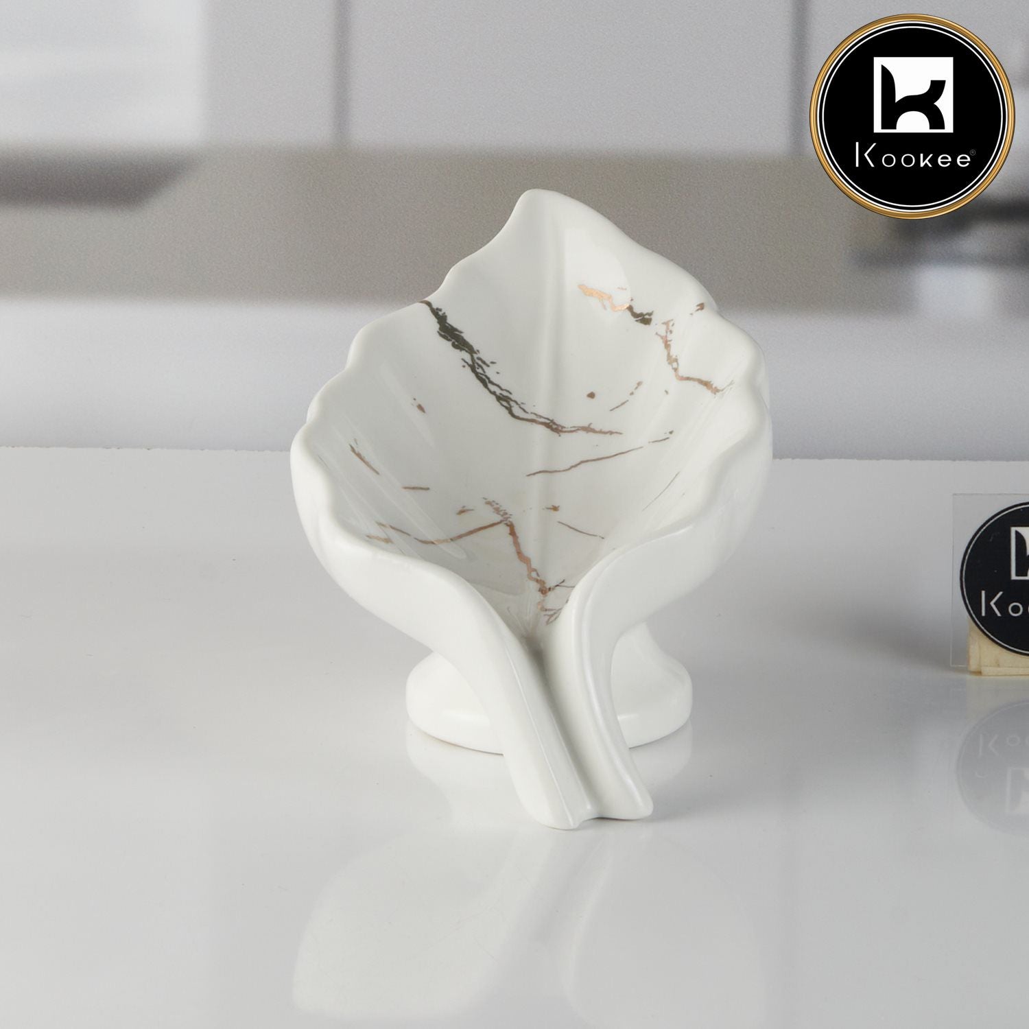 Kookee Soap Holders, White, ART11155
