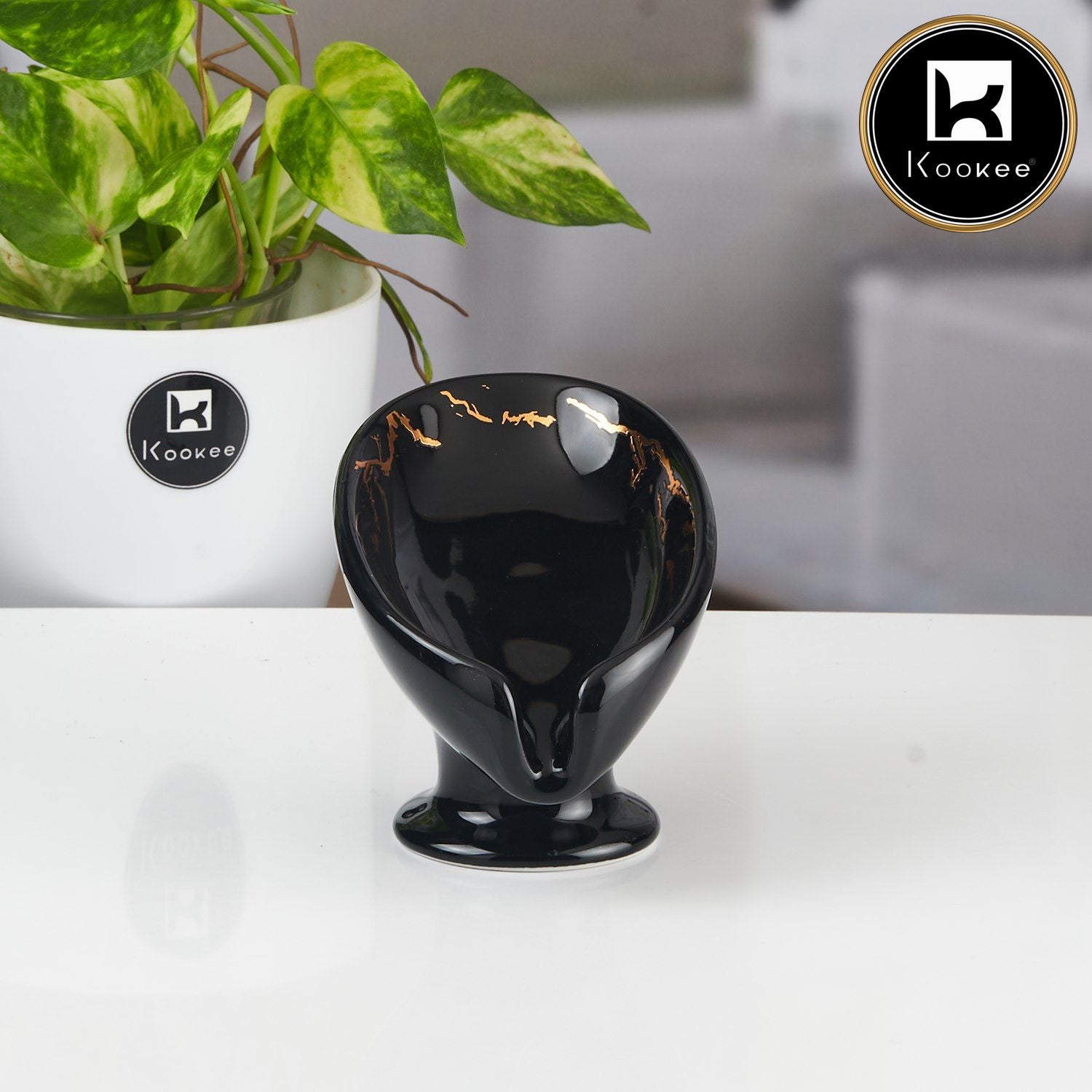 Kookee Soap Holders, Black, ART11165