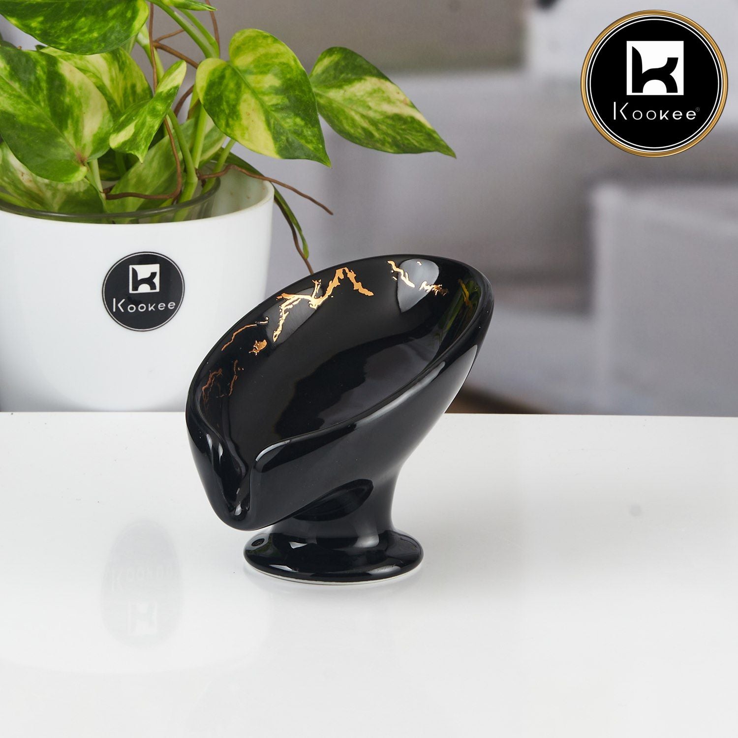 Kookee Soap Holders, Black, ART11165