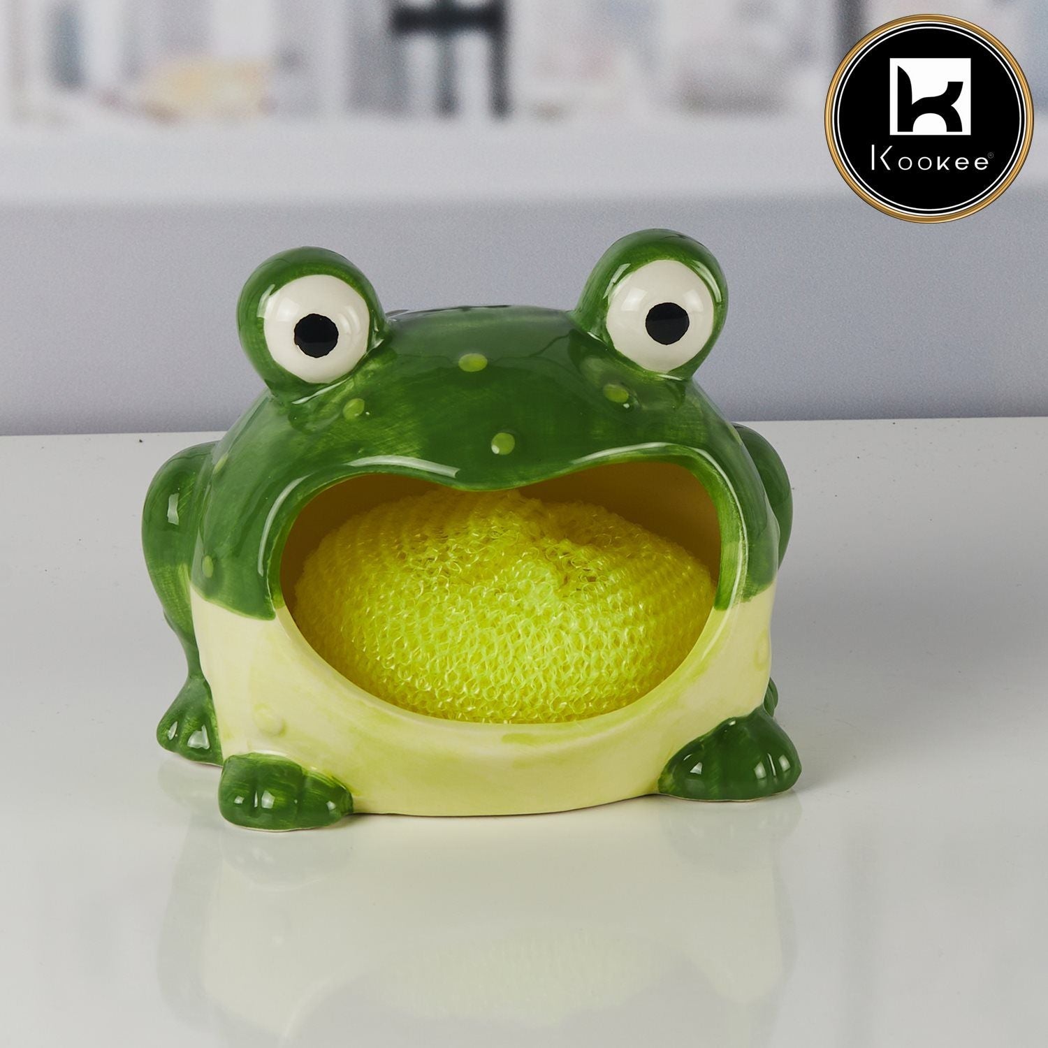 Ceramic Soap Dish Set of 2 Bathroom Accessories for Home (V-CSH-004)