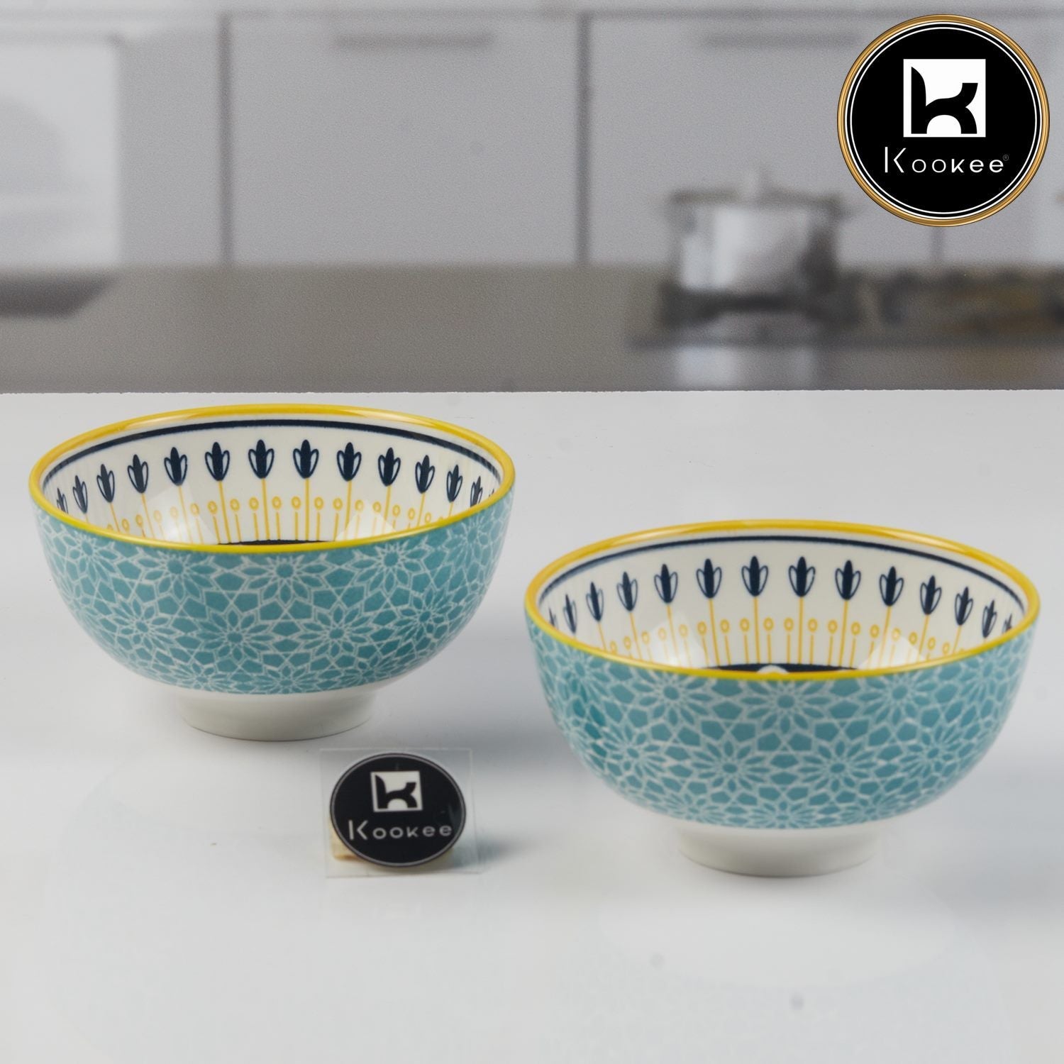 Ceramic Soup Bowls, Cereal Bowl For Kitchen (11963) (Set of 6)