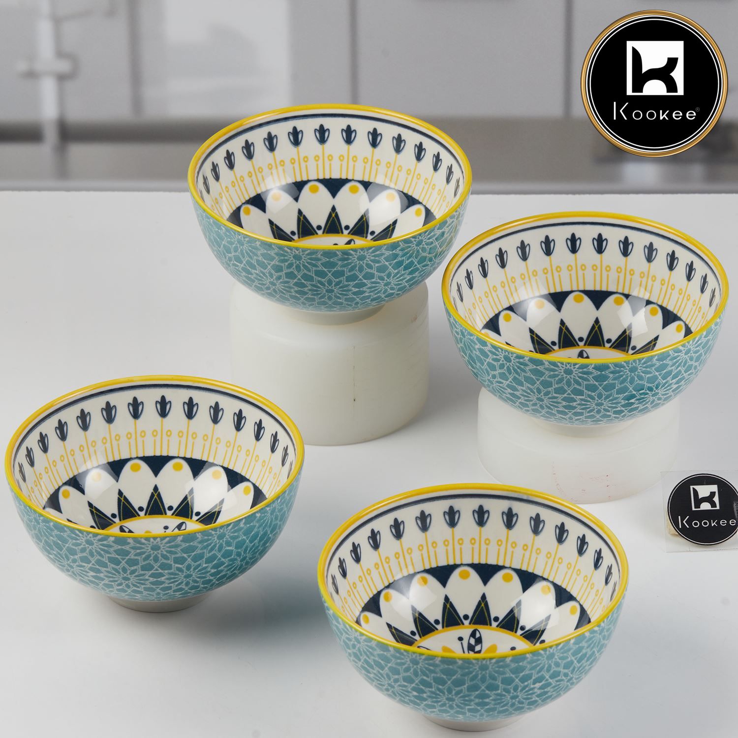 Ceramic Soup Bowls, Cereal Bowl For Kitchen (11963) (Set of 6)