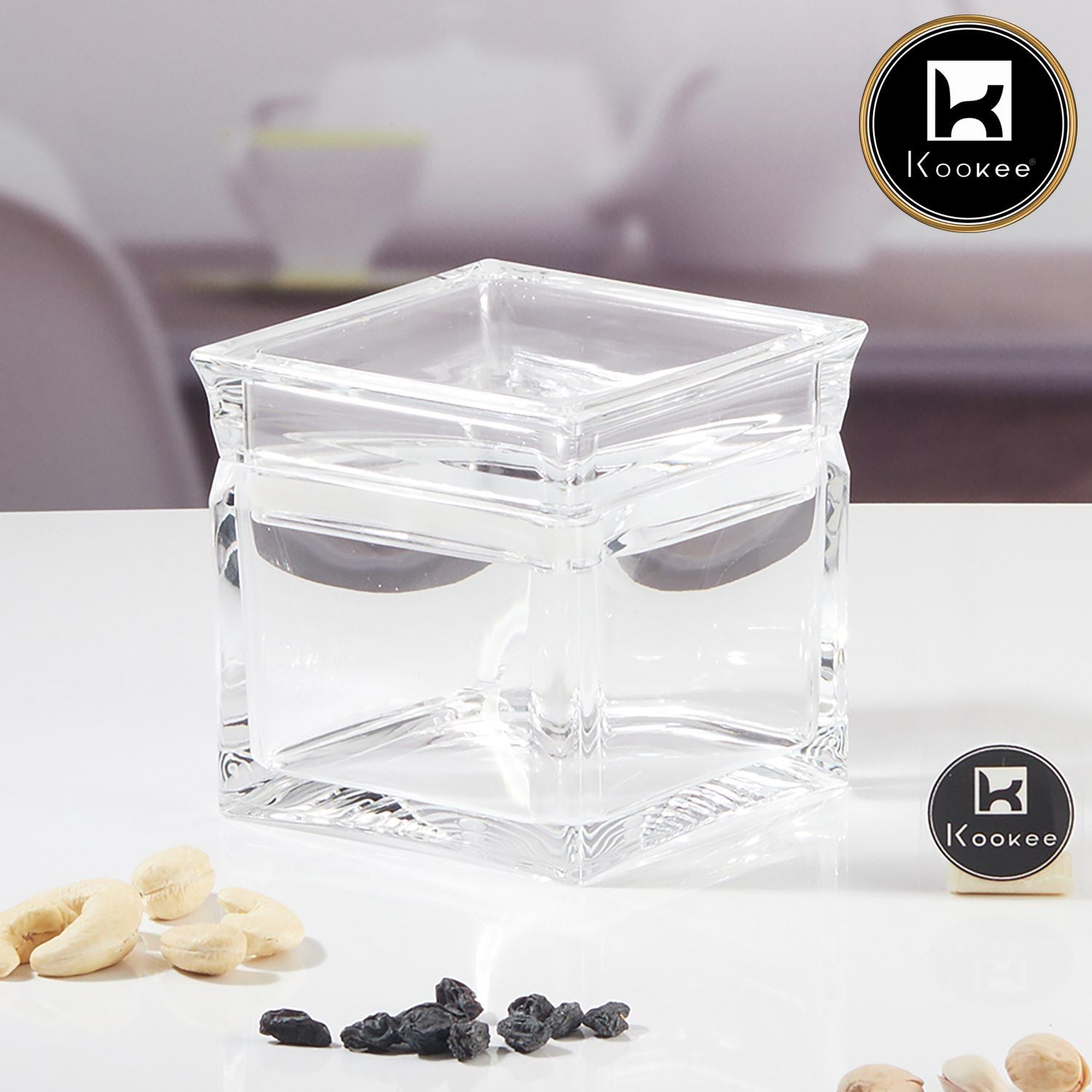 Kookee Canister Jars (Acrylic), Transparent, ART11228