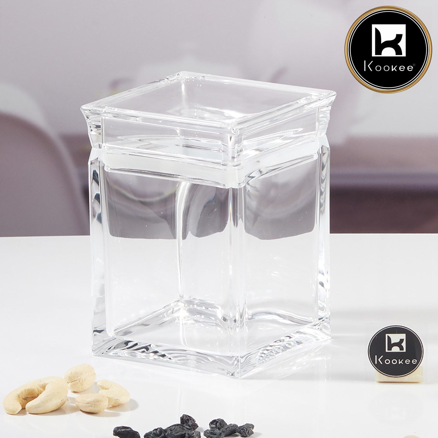 Kookee Canister Jars (Acrylic), Transparent, ART11229