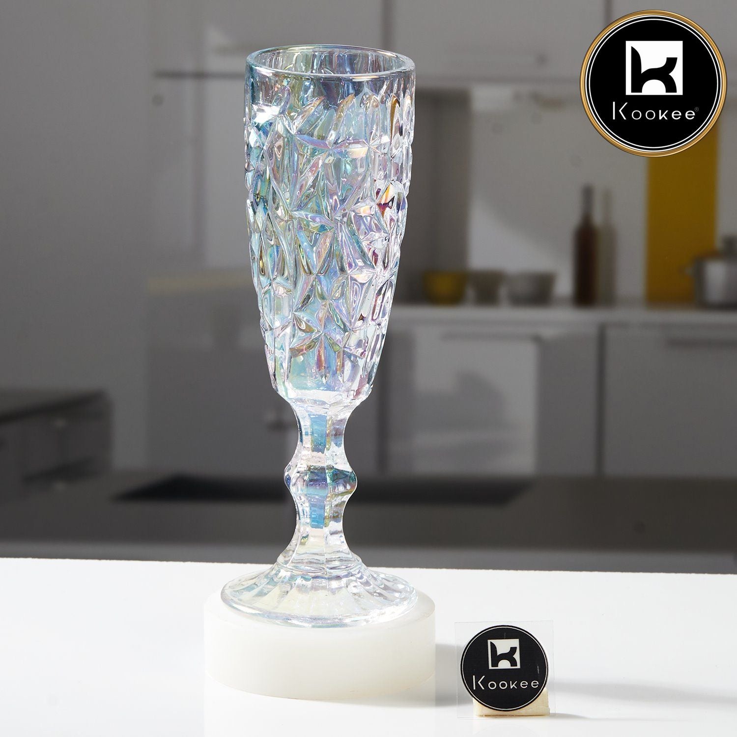 Kookee Wine Glasses, Transparent, ART11776
