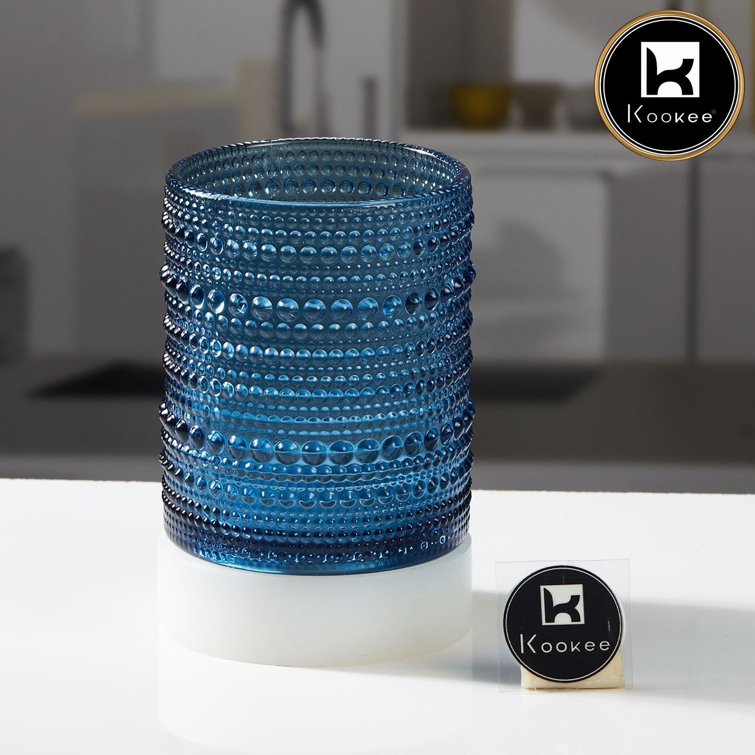 Jupiter Vintage Hobnail Old Fashioned Bubble Glasses (Set of 6) (11758)