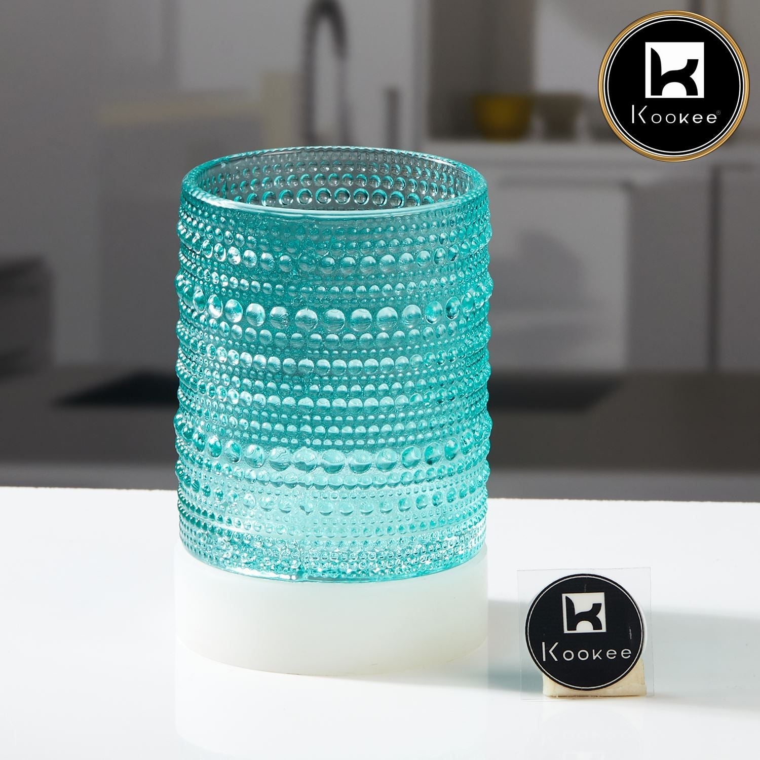 Jupiter Vintage Hobnail Old Fashioned Bubble Glasses (Set of 6) (11762)