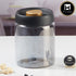 Kookee Airtight Glass Jar with Vacuum Pump | Vacuuming Storage Jar & Pump | Food preservation storage jar, Medium