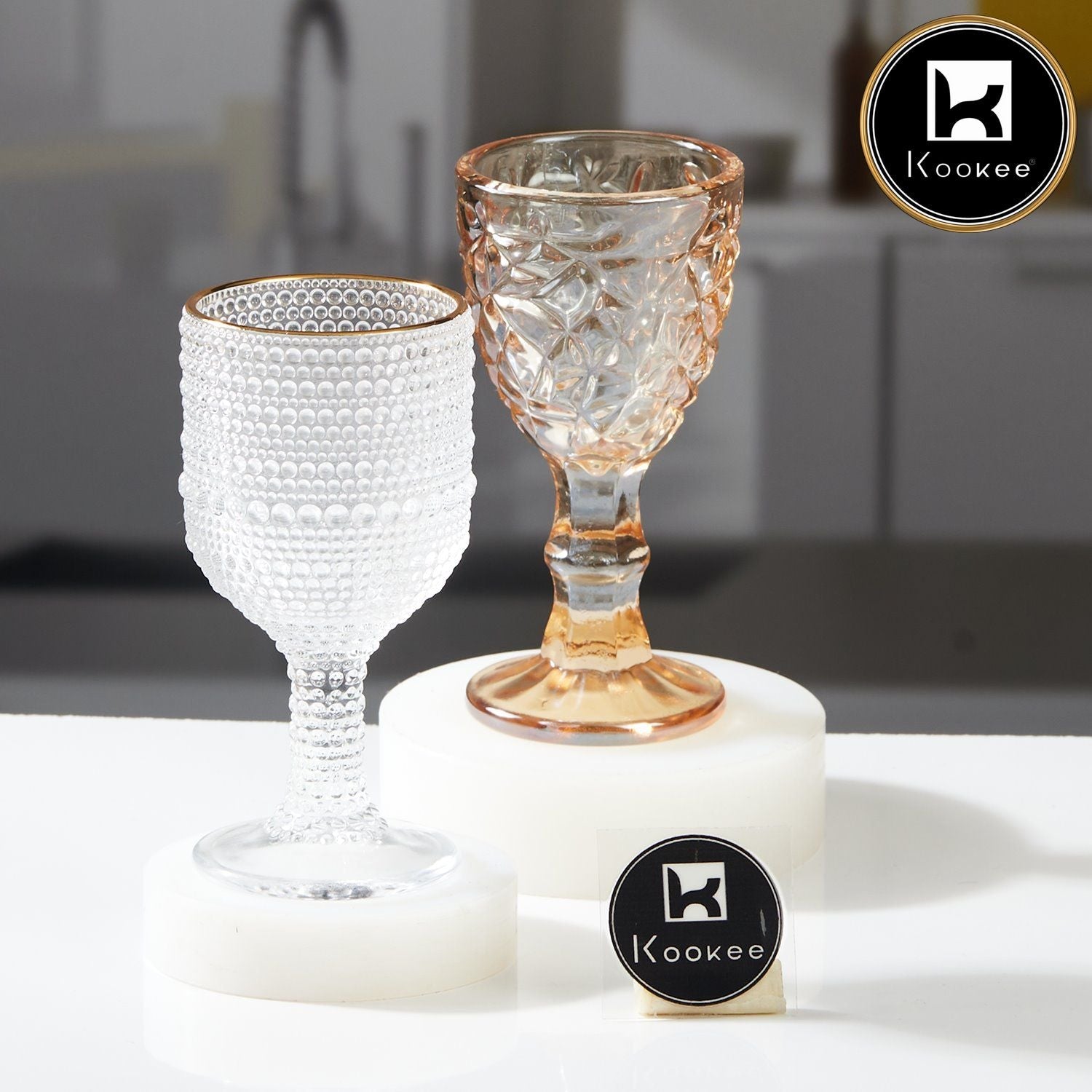 Crystal Wine Glasses (V-GLASS-006-2)