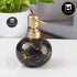 Ceramic Soap Dispenser for handwash for Bathroom, Black/Gold, (Set of 1) (11333)