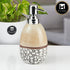 Ceramic Soap Dispenser for handwash for Bathroom, Beige, (Set of 1) (11344)