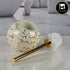 Ceramic Toilet Cleaner Brush with Holder Stand for Bathroom(11346)