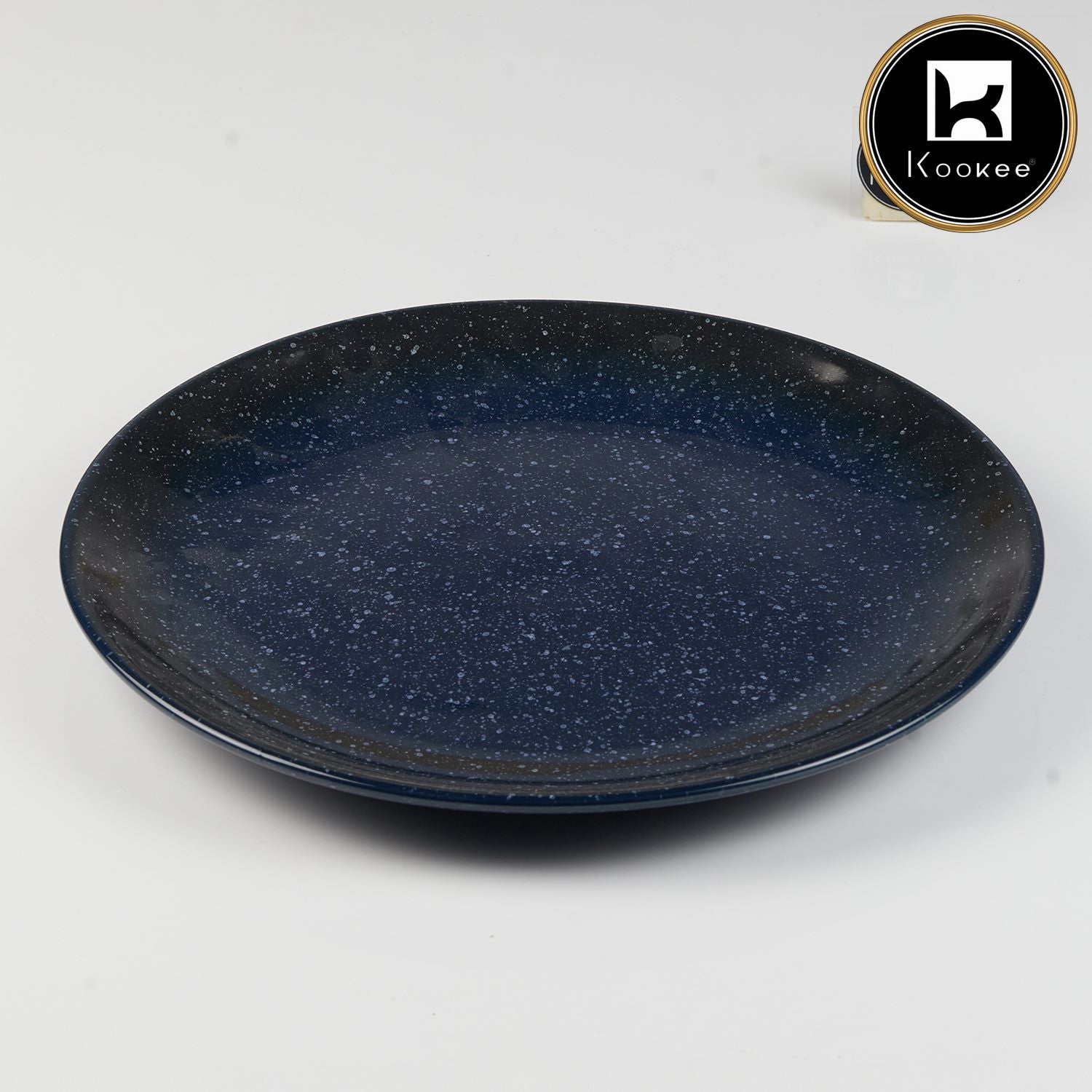 Kookee Dinner Plates, Blue, ART11406