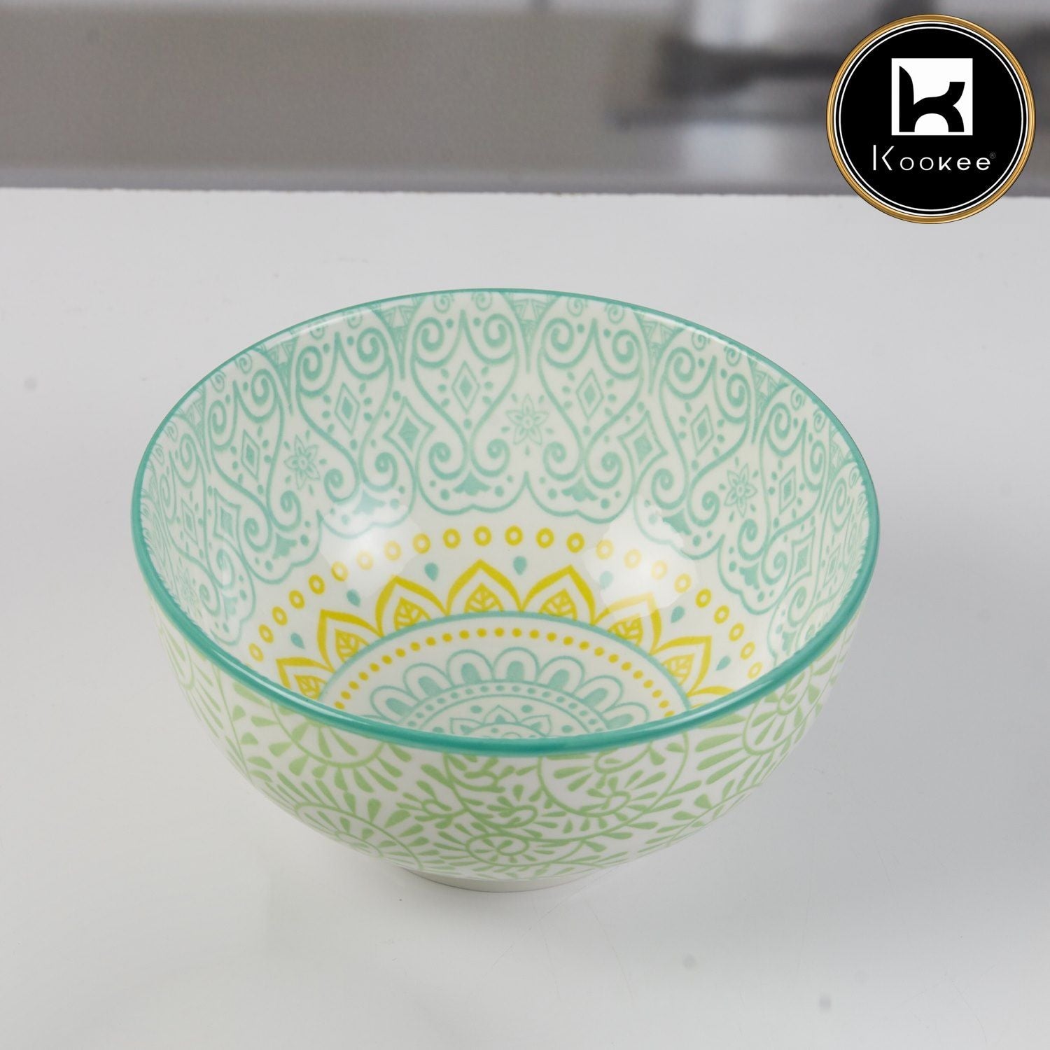 Ceramic Soup Bowls, Cereal Bowl For Kitchen (11965) (Set of 6)