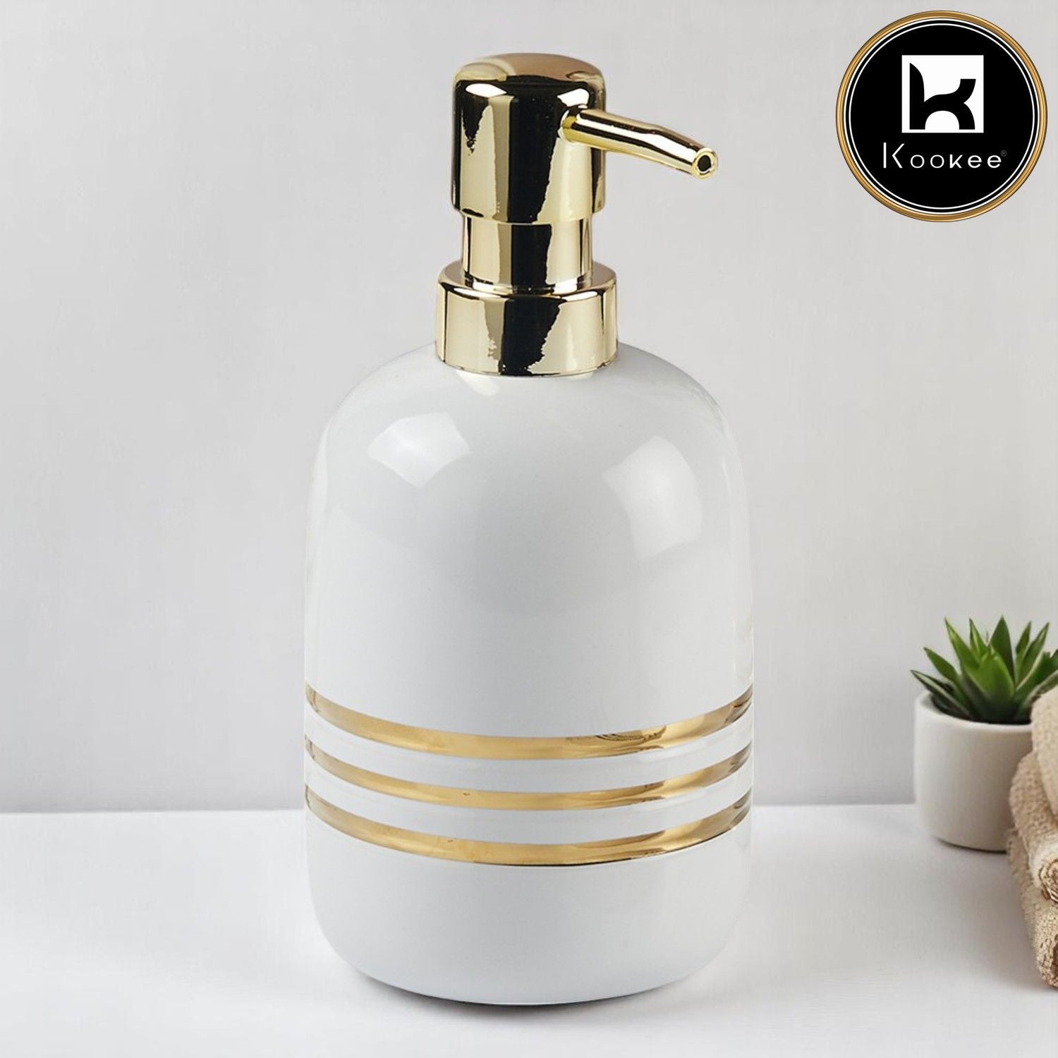 Kookee Ceramic Soap Dispensers, 1 piece (11432-SD)