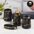 Ceramic Bathroom Accessories Set of 4 with Soap Dispenser (11447)