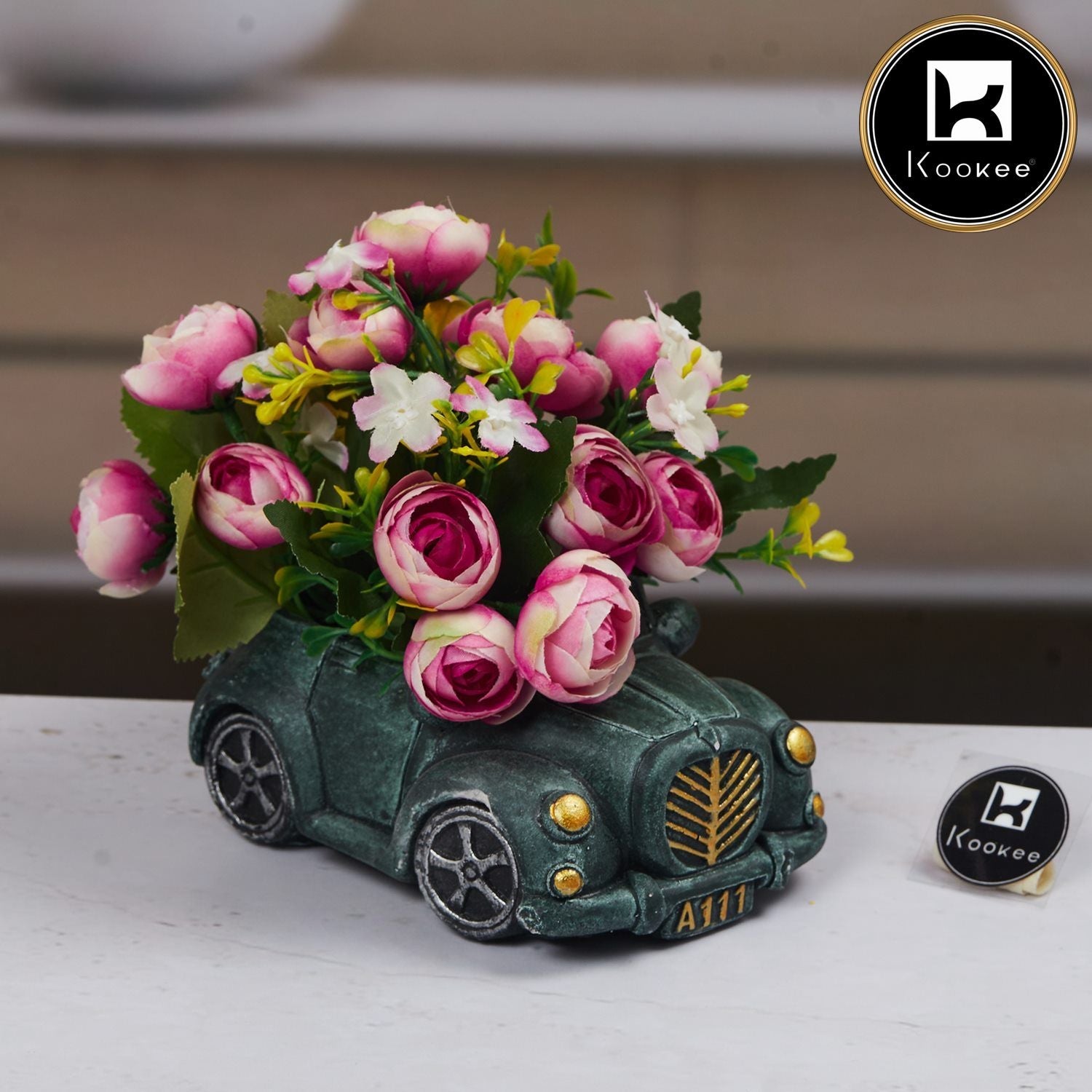 Kookee Artificial Flower Plant for Home, Office, & Event Decor (11453)