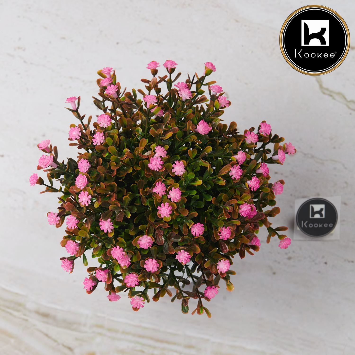 Kookee Artificial Plants, White, ART11478