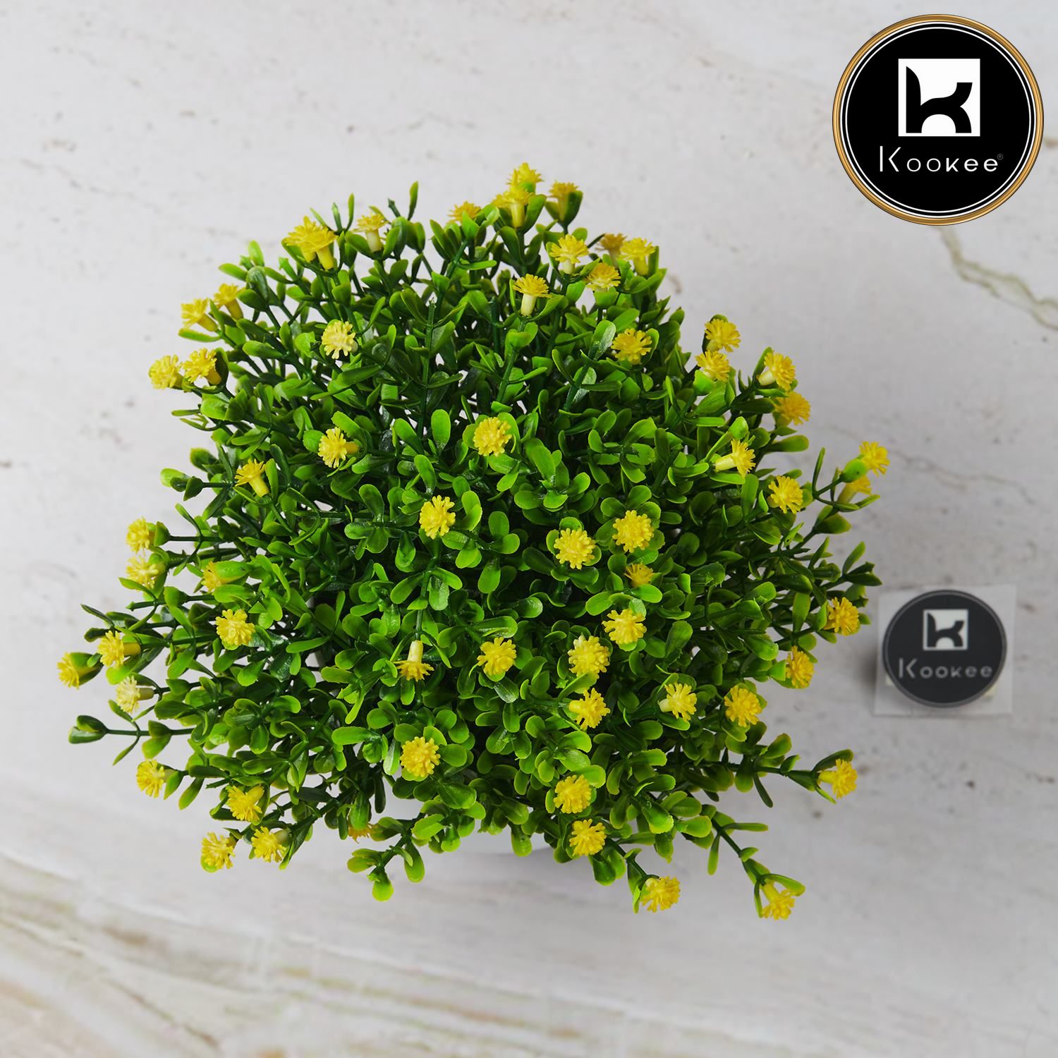 Kookee Artificial Plants, White, ART11480