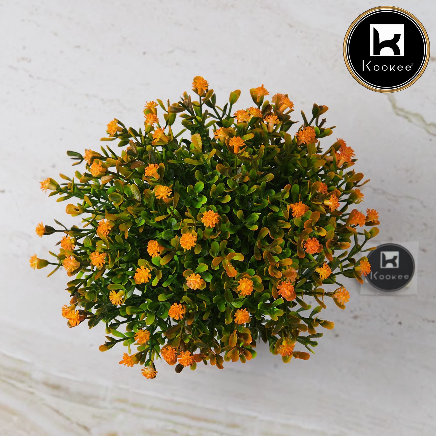 Kookee Artificial Plants, White, ART11481