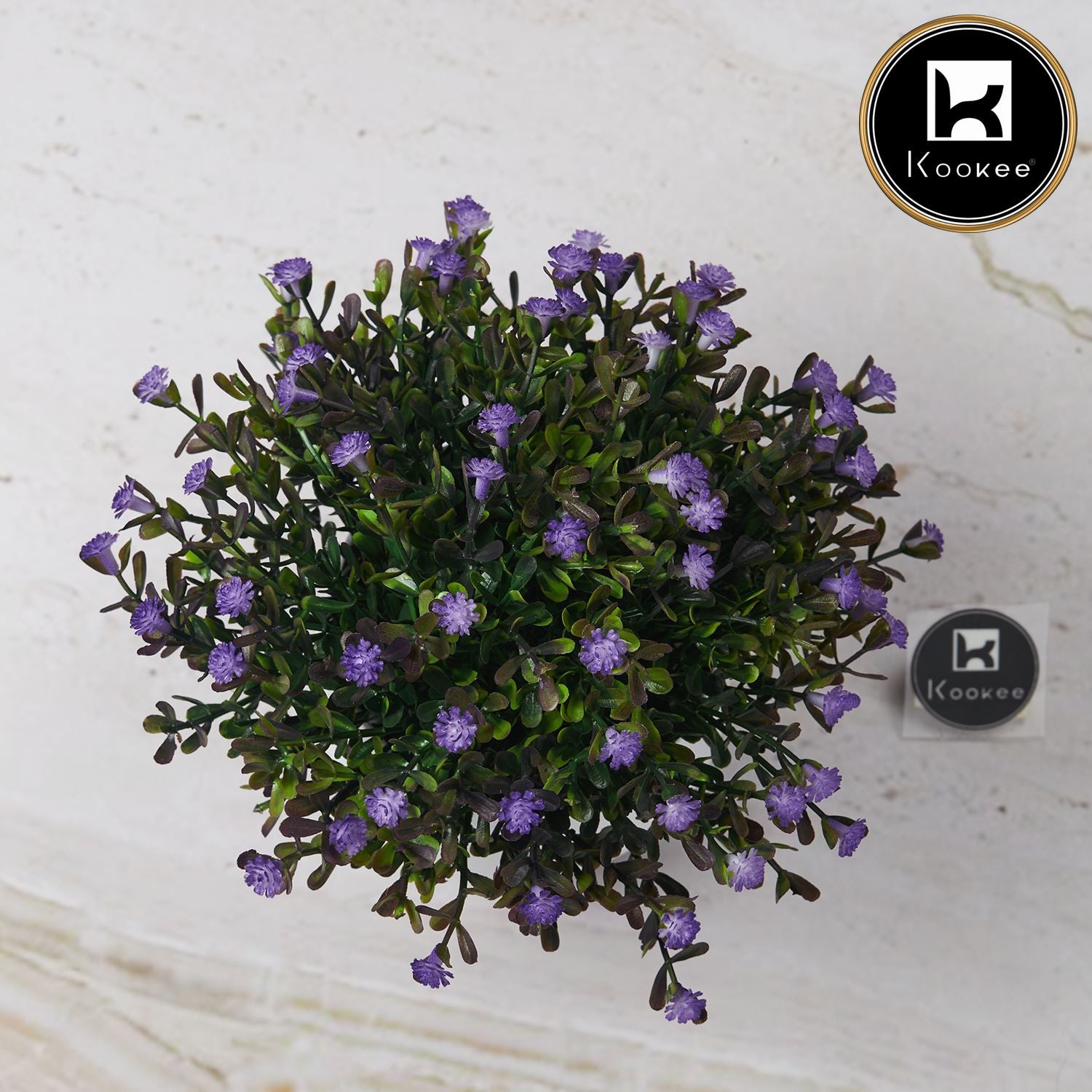Kookee Artificial Plants, White, ART11482