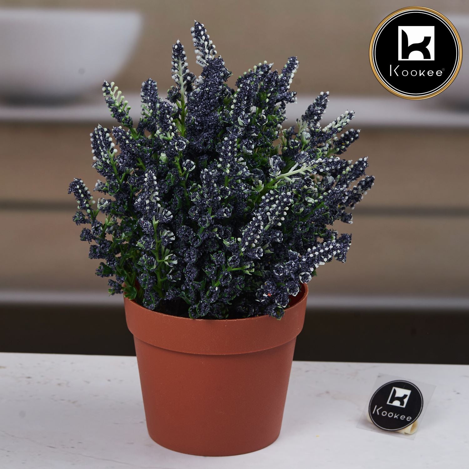 Kookee Artificial Plants, Brown, ART11483