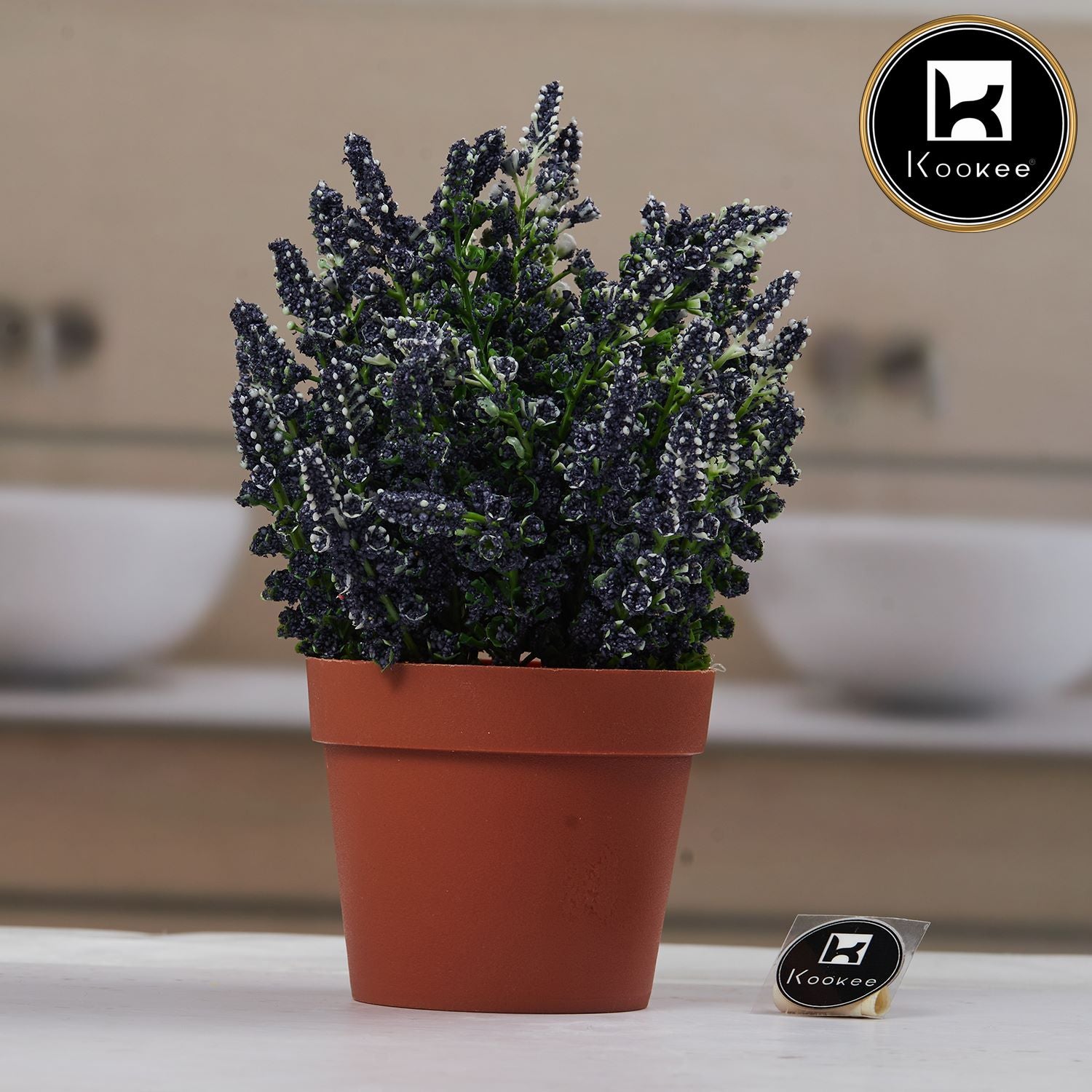 Kookee Artificial Plants, Brown, ART11483