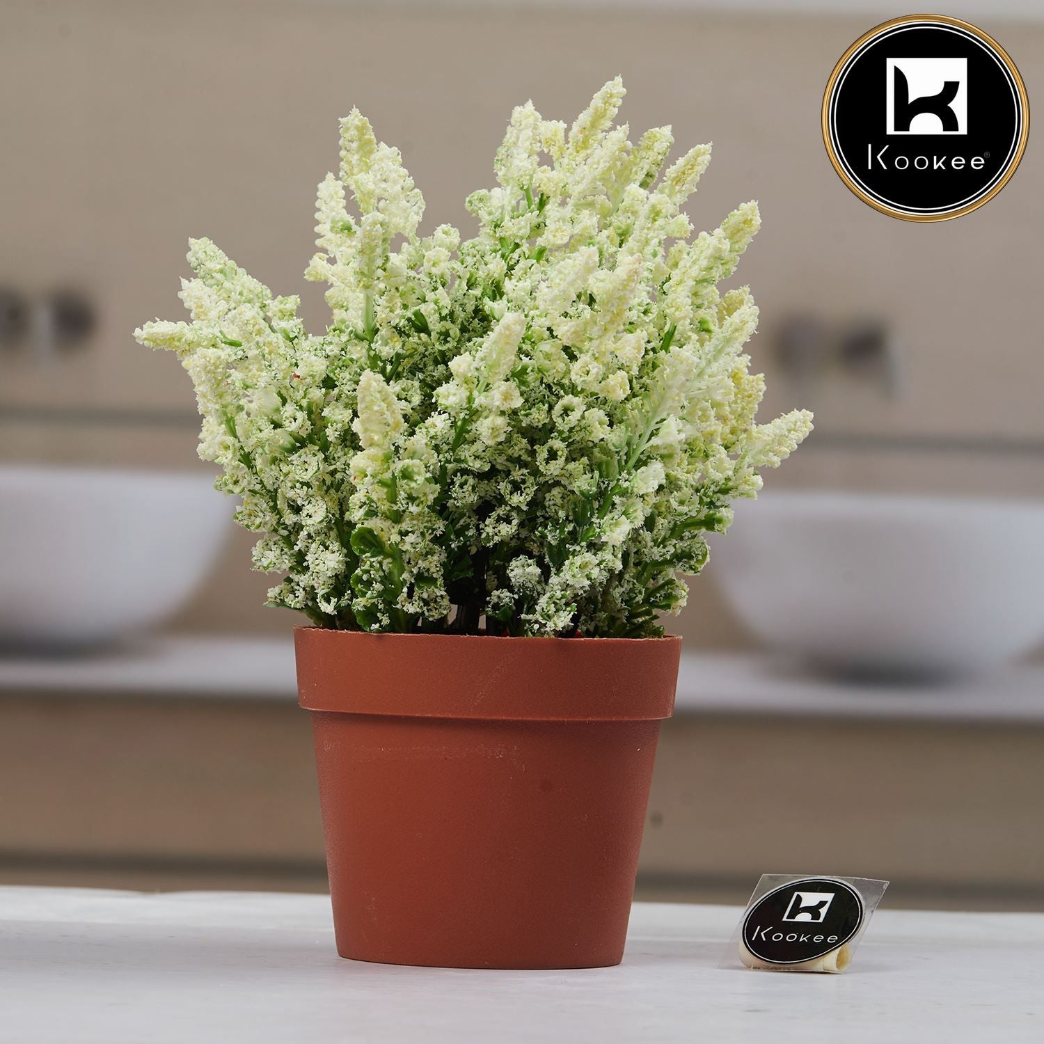 Kookee Artificial Plants, Brown, ART11485