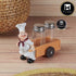 Polyresin Chef Salt and Pepper Shakers Set holder, Set of 1 (11517)