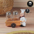 Polyresin Chef Salt and Pepper Shakers Set holder, Set of 1 (11518)