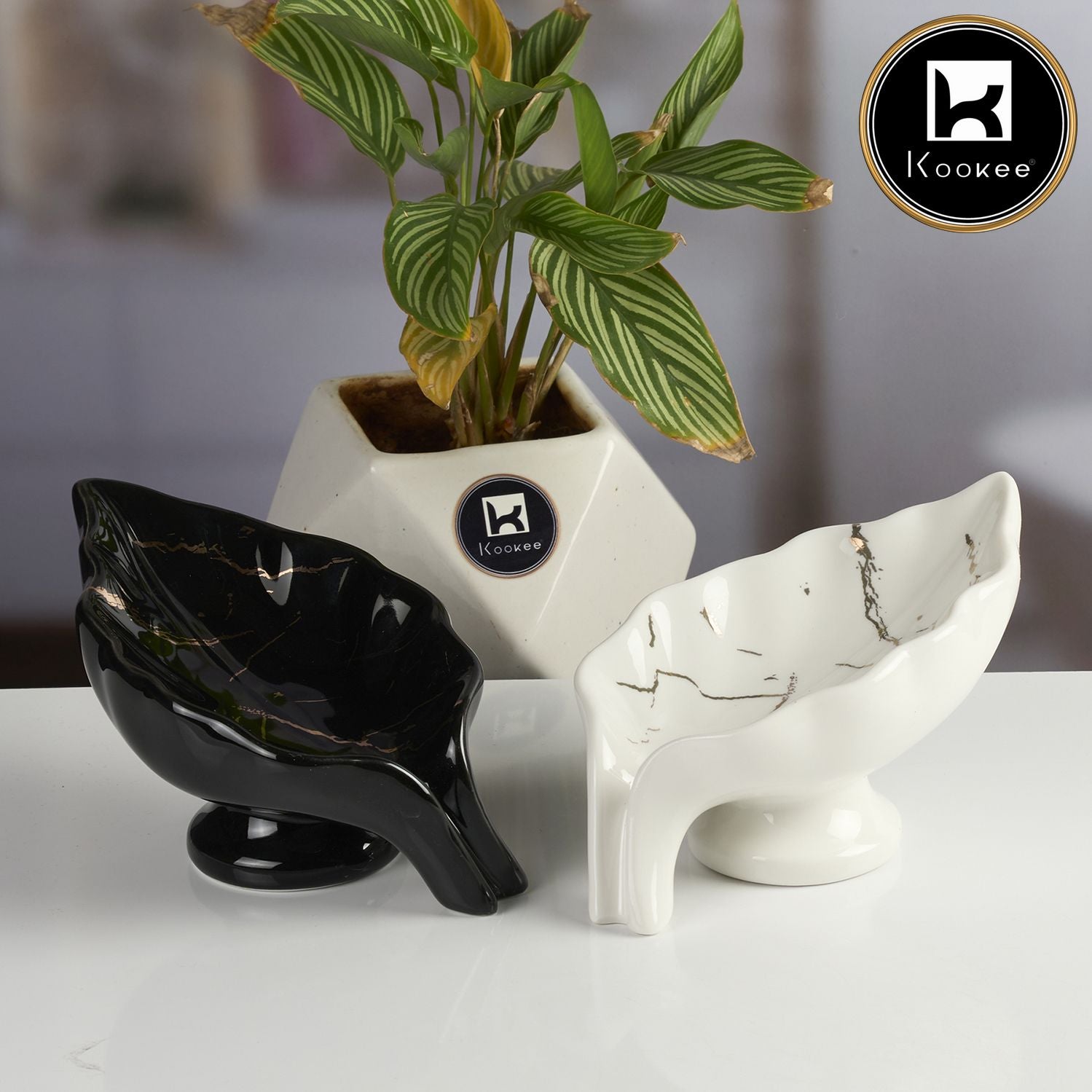Kookee Soap Holders, Black, ART11574