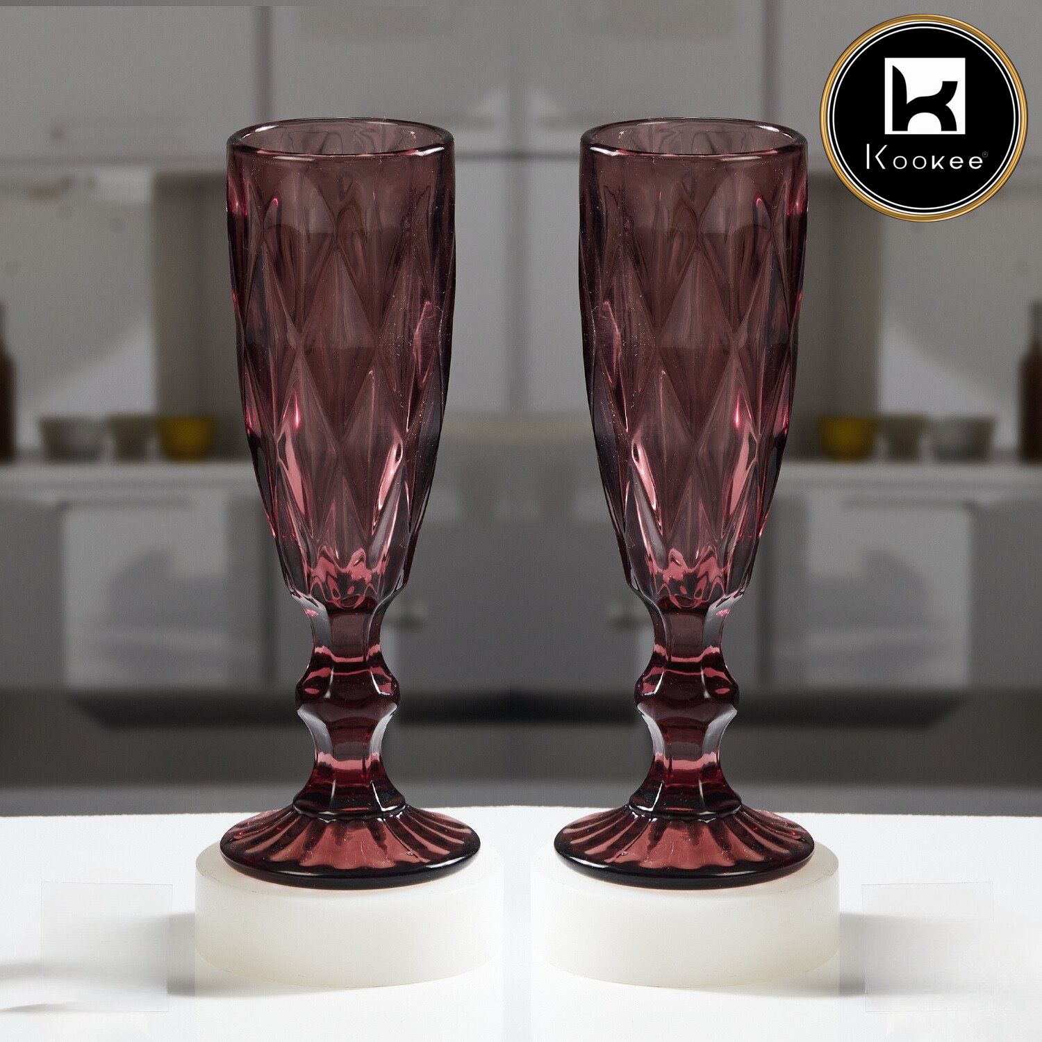 Crystal Wine Glasses (Set of 2) - 150ml (11658)