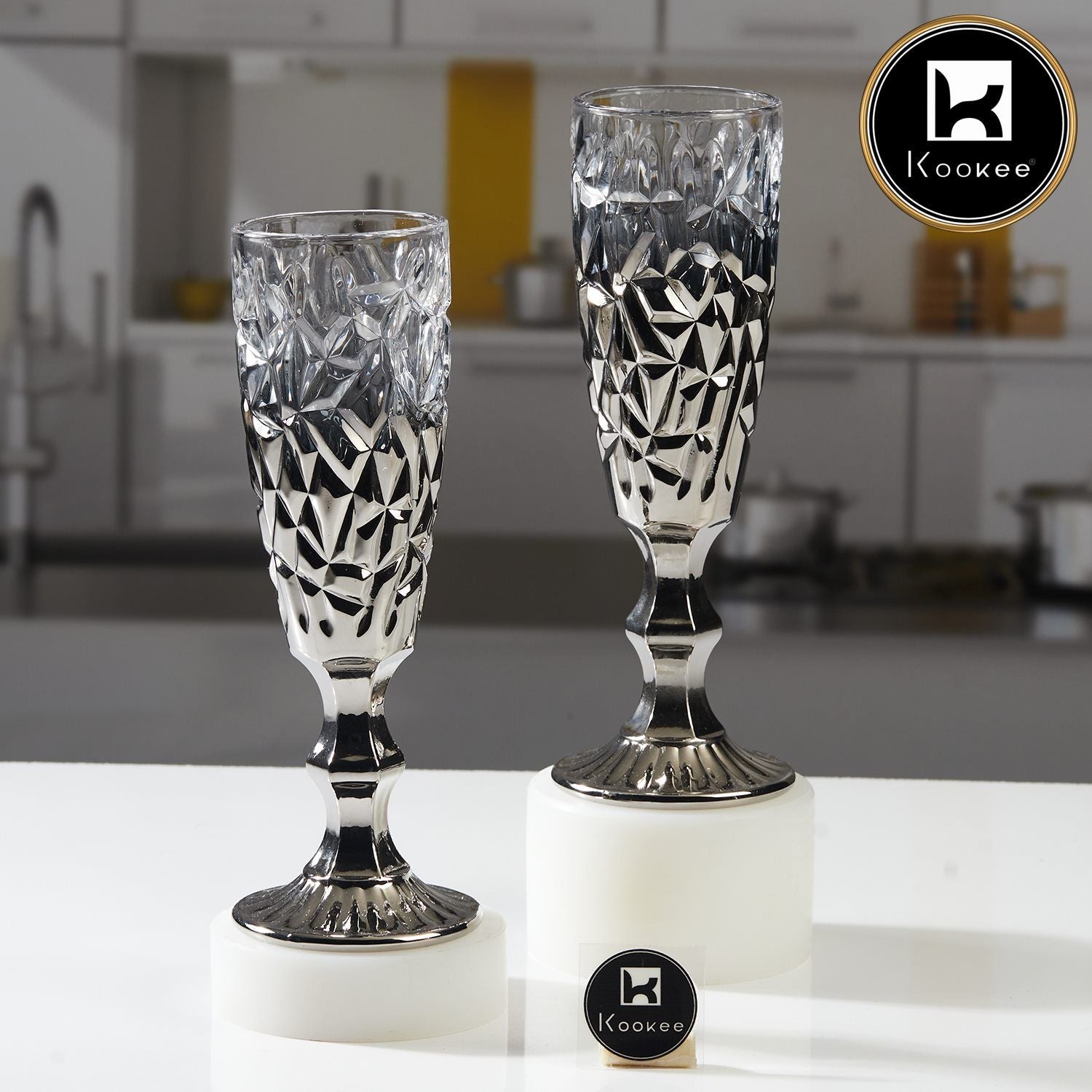 Crystal Wine Glasses (Set of 2) - 150ml (11688)