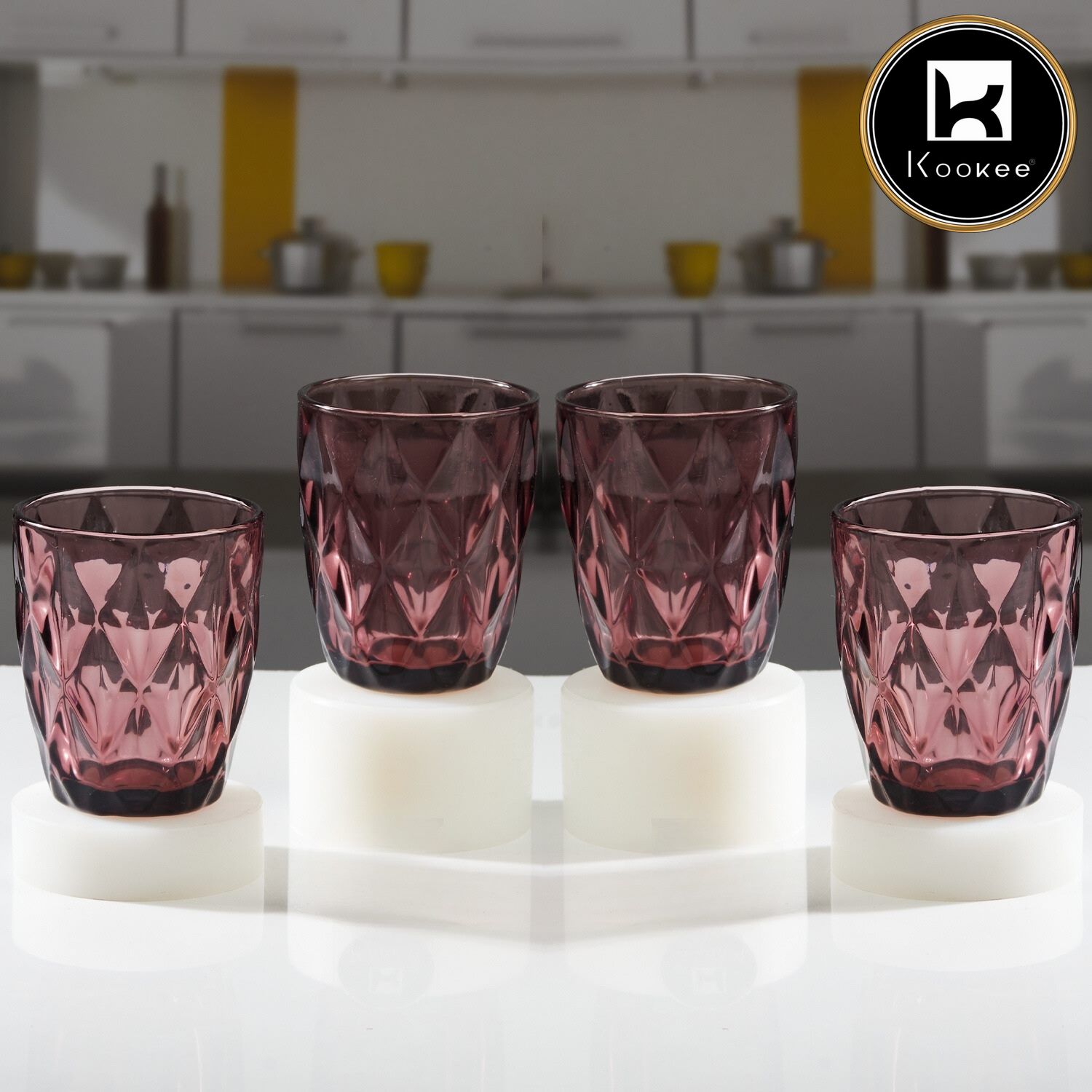 Crystal Drinking Glasses (Set of 4) - 250ml (11696)