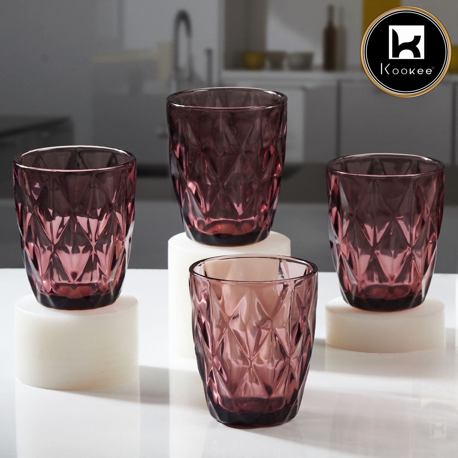 Crystal Drinking Glasses (Set of 4) - 250ml (11696)