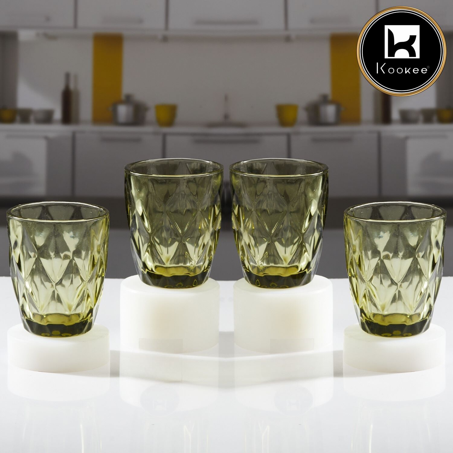 Crystal Drinking Glasses (Set of 4) - 250ml (11698)