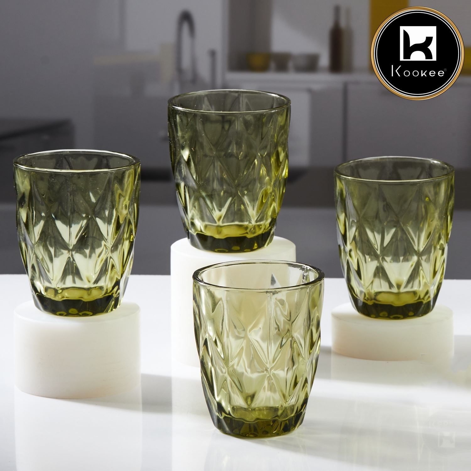 Crystal Drinking Glasses (Set of 4) - 250ml (11698)