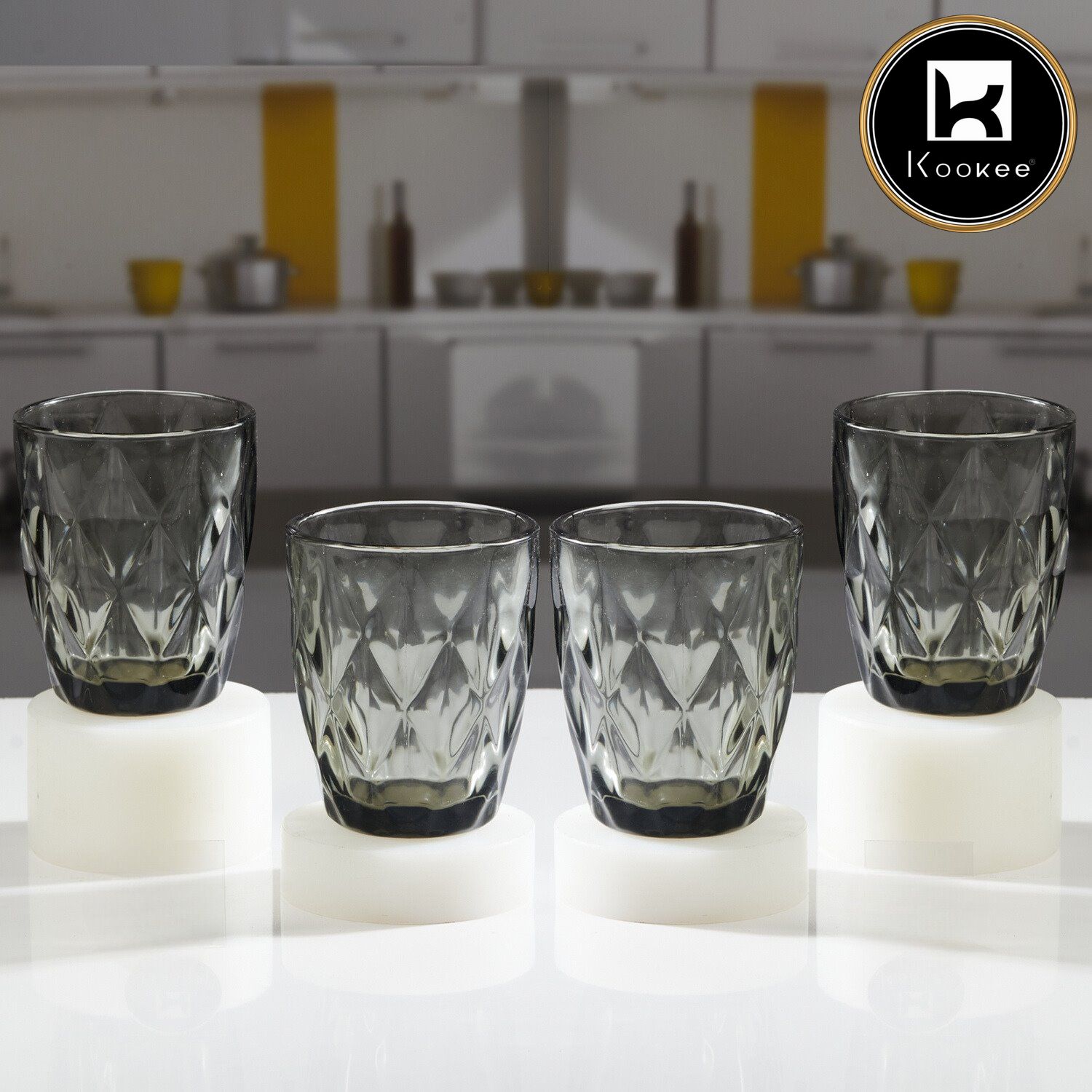 Crystal Drinking Glasses (Set of 4) - 250ml (11699)