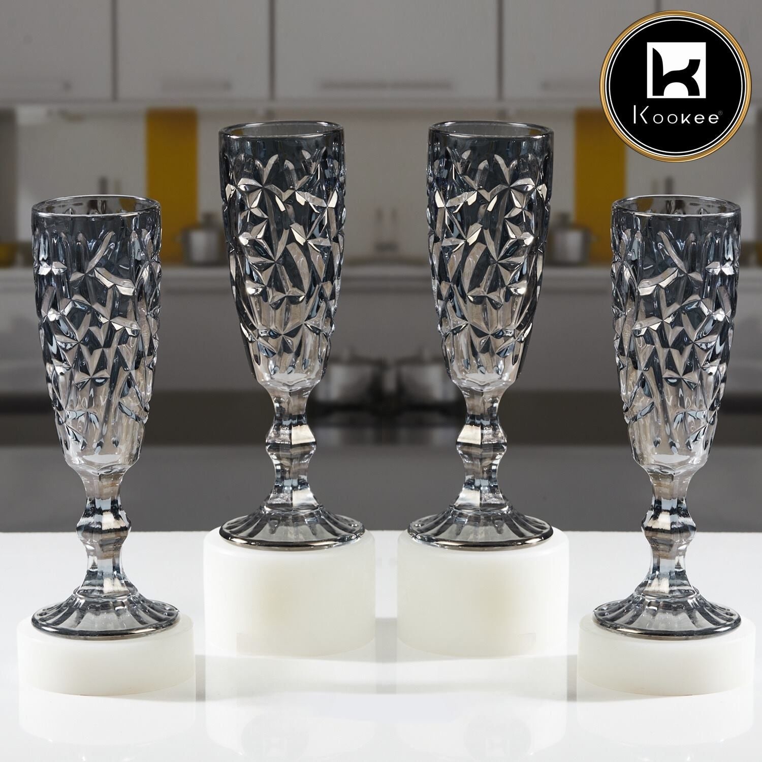 Crystal Wine Glasses (Set of 4) - 150ml (11732)