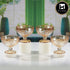 Crystal Glass Ice Cream Bowls (300 ml) (Set of 4) (11741)