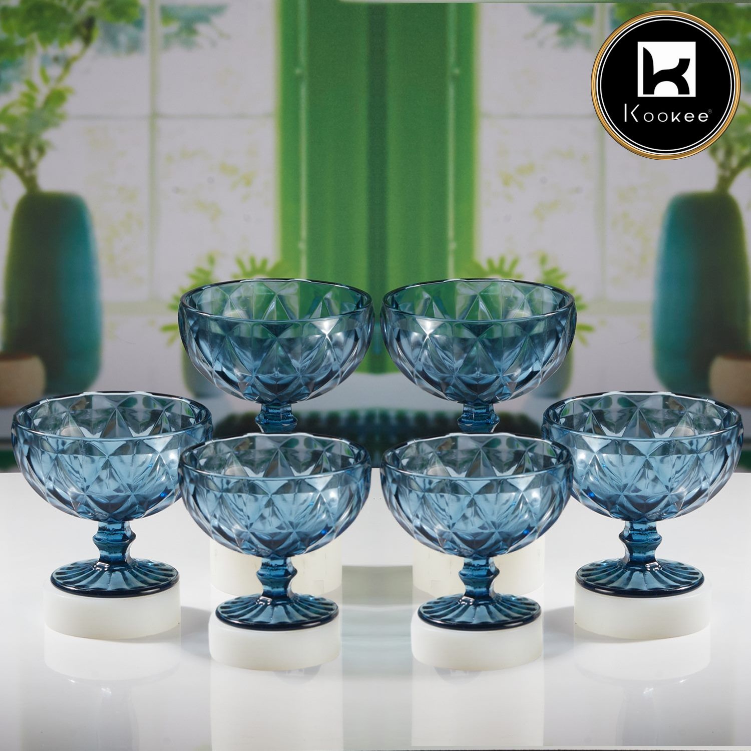 Kookee Desert Glasses, Blue, ART11755