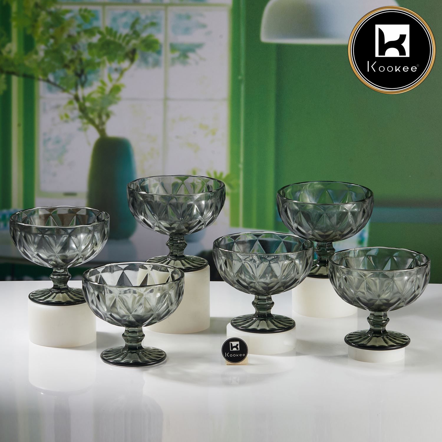 Kookee Desert Glasses, Grey, ART11757