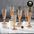 Kookee Crystal Glassware Wine Glass for drinking Sparkling White Wine, Red Wines, Champagne, Cocktails, Transparent