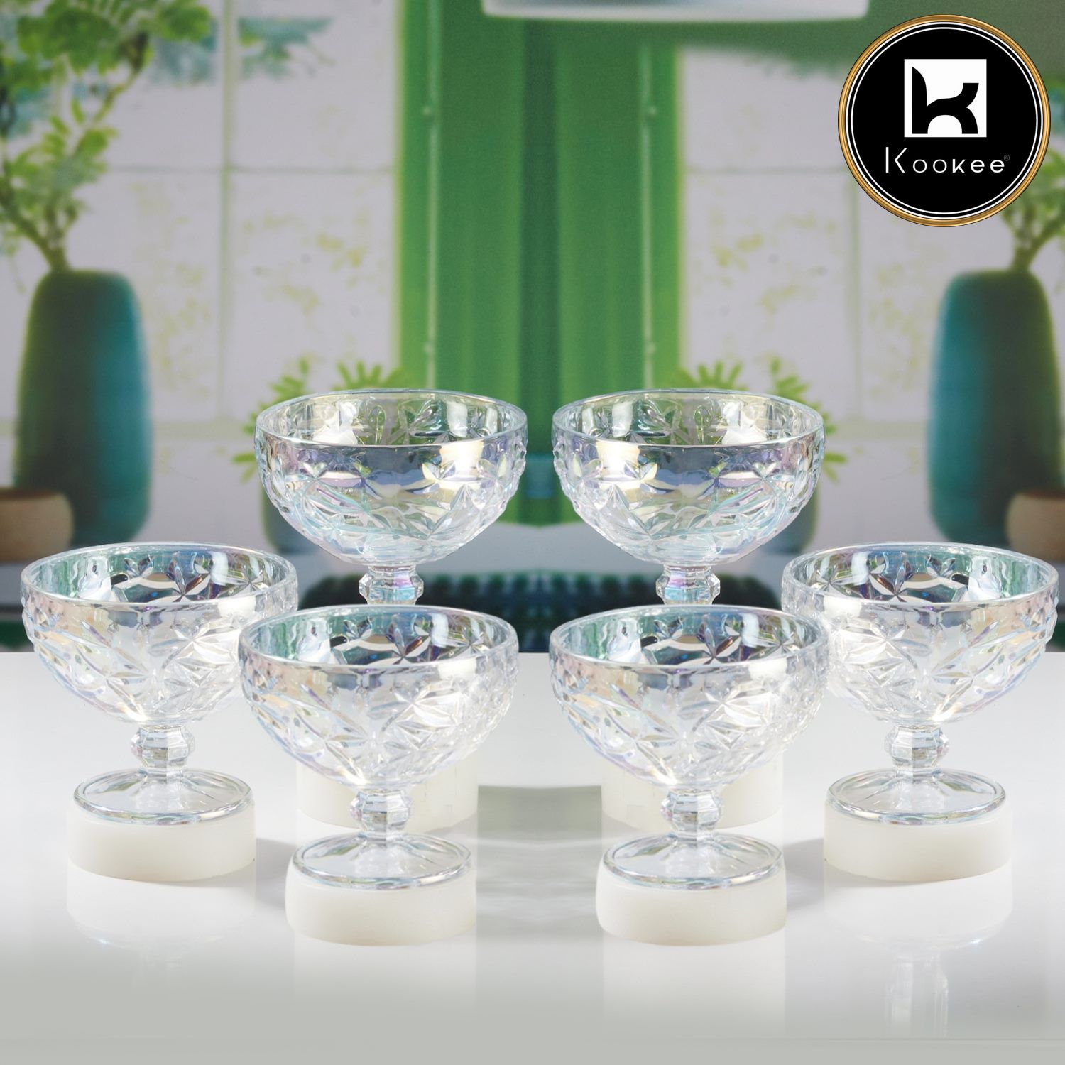 Kookee Desert Glasses, Transparent, ART11782