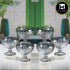 Crystal Glass Ice Cream Bowls (300 ml) (Set of 6) (11784)