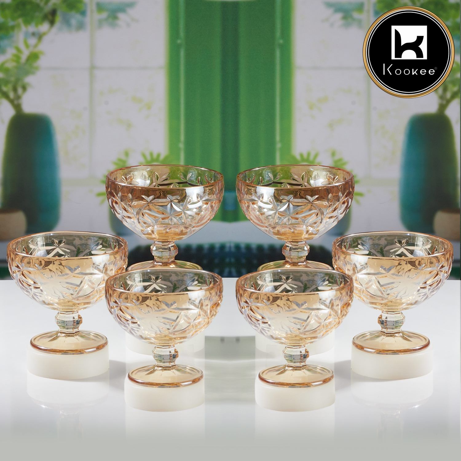 Kookee Desert Glasses, Gold, ART11787
