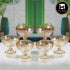 Crystal Glass Ice Cream Bowls (300 ml) (Set of 6) (11787)